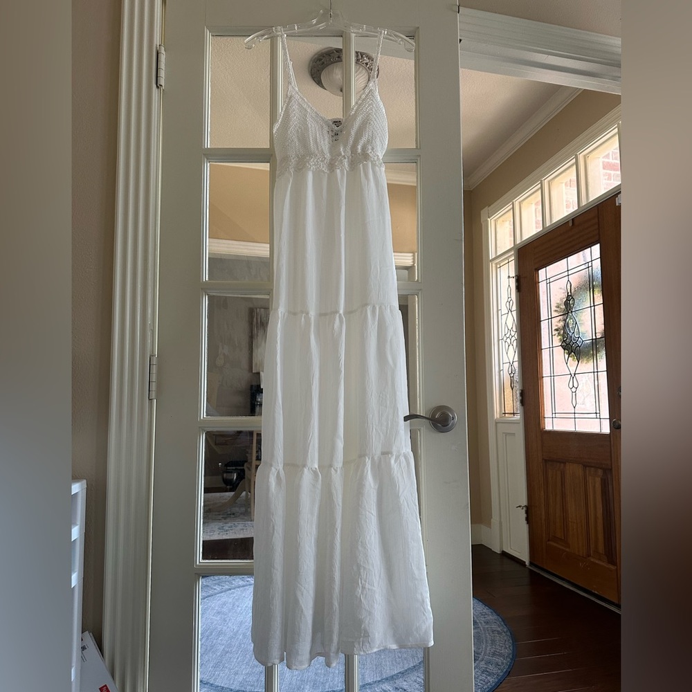 White Maxi Dress NWT